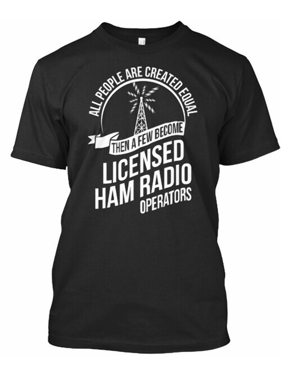 Ham Radio Swea Tee T-Shirt Made in the USA Size S to 5XL