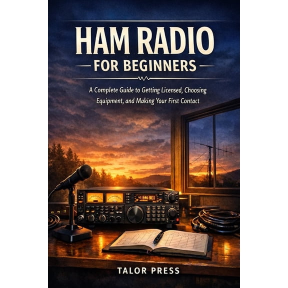 Ham Radio for Beginners: A Complete Guide to Getting Licensed, Choosing Equipment, and Making Your First Contact, (Paperback)