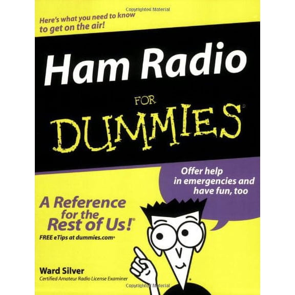 Pre-Owned Ham Radio for Dummies (Paperback) by H Ward Silver