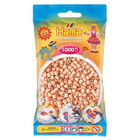 Hama 20726 Beads Flesh (1000 Midi Beads)