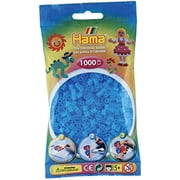 Hama Beads 1,000 Bead Refill Bag Translucent Aqua