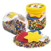 Hama - Midi 4K Beads/Pegboardsin Jar - Yellow