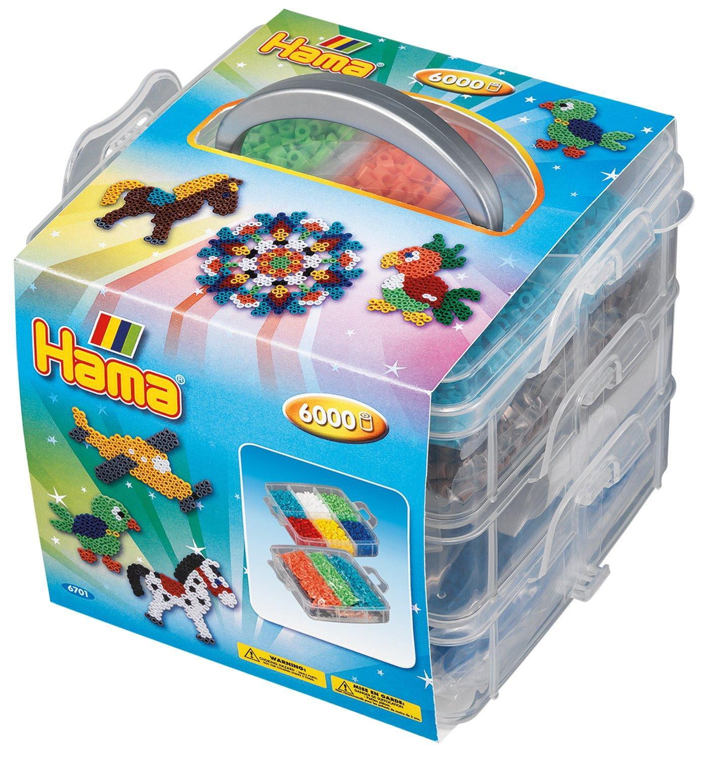 Hama : Storage Box & 6000 Beads