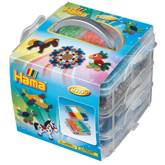 Hama : Storage Box & 6000 Beads