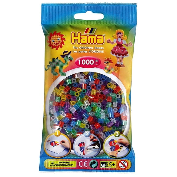 Hama - Translucent Mix 54 - 1K Beadsin Bag