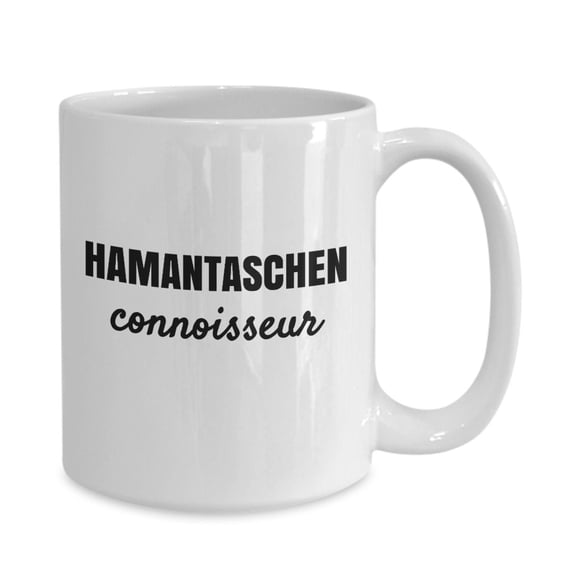 Hamantaschen Connoisseur Cookie coffee mug