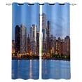 thumbnail image 1 of Hamanton Architecture In New York City Window Curtains Scenic Curtains for Living Room Decorative Items Living Room, 1 of 6