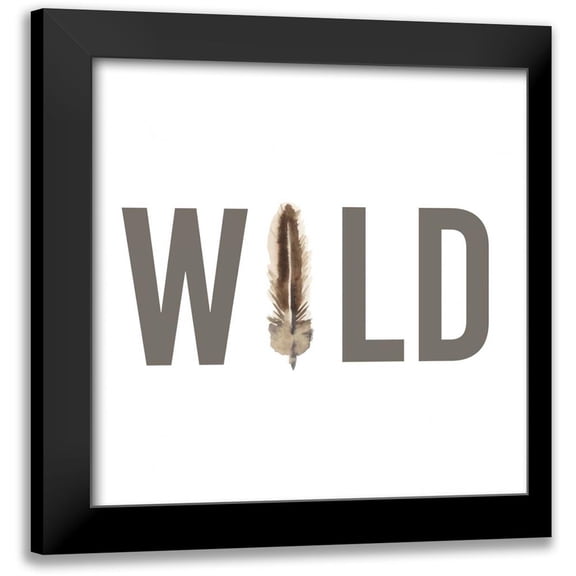 Hambly, Anna 12x12 Black Modern Framed Museum Art Print Titled - Power Quotes VII