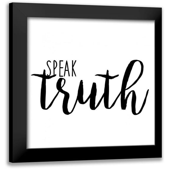 Hambly, Anna 12x12 Black Modern Framed Museum Art Print Titled - Quotable II