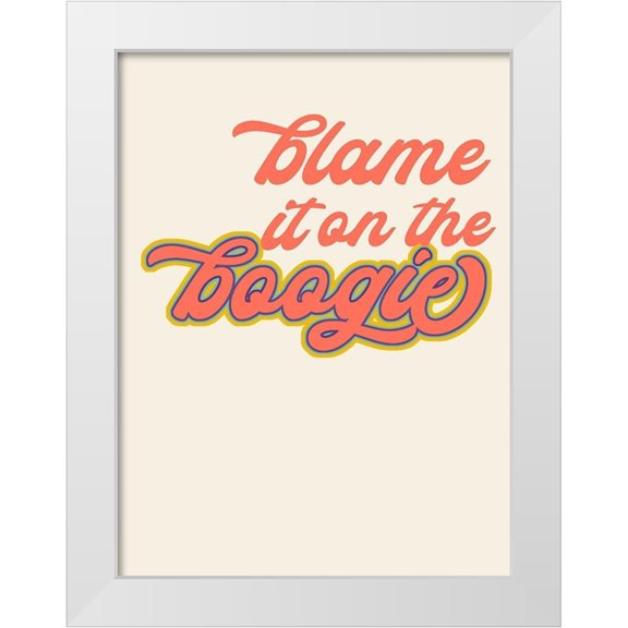 Hambly, Anna 12x14 White Modern Wood Framed Museum Art Print Titled - Oh Baby I