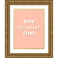 thumbnail image 1 of Hambly, Anna 19x24 Gold Ornate Wood Framed with Double Matting Museum Art Print Titled - Womxn I, 1 of 4