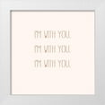 thumbnail image 1 of Hambly, Anna 26x26 White Modern Wood Framed Museum Art Print Titled - IWY I, 1 of 4