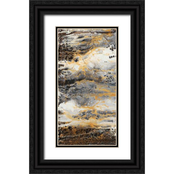 Hambly, Anna 9x14 Black Ornate Wood Framed with Double Matting Museum Art Print Titled - Granite I
