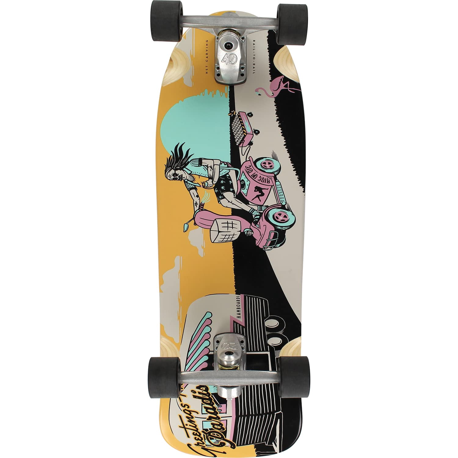 Hamboards Burst Skateboard