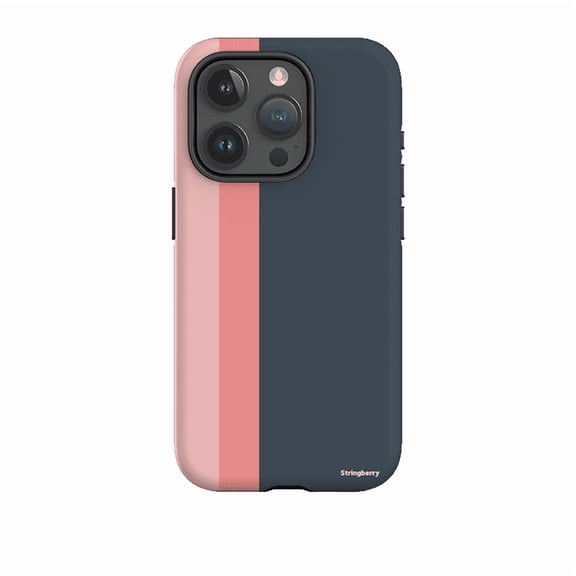 Hamburg Chroma Stripe Minimalist Vibe Phone Case for iPhone 11 12 13 14 15 16 17 Pro Max