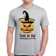thumbnail image 1 of This is My Hamburger Costume Top Halloween Gift Shirt for Men - S M L XL 2XL 3XL 4XL 5XL Happy Halloween Graphic Tee - Funny Scary Holiday Tee T-Shirt Mens, 1 of 2