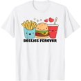 Hamburger French Fries Soda Funny BFF Matching Best Friends T-Shirt ...