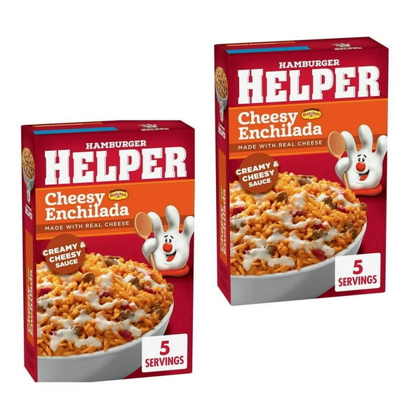 Hamburger Helper 2PACK,Pasta Cheesy Enchilada, 7.51oz,