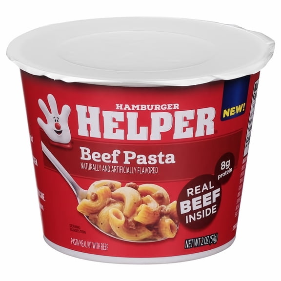 Hamburger Helper Beef Pasta, 2 oz Cup (Pack of 48)