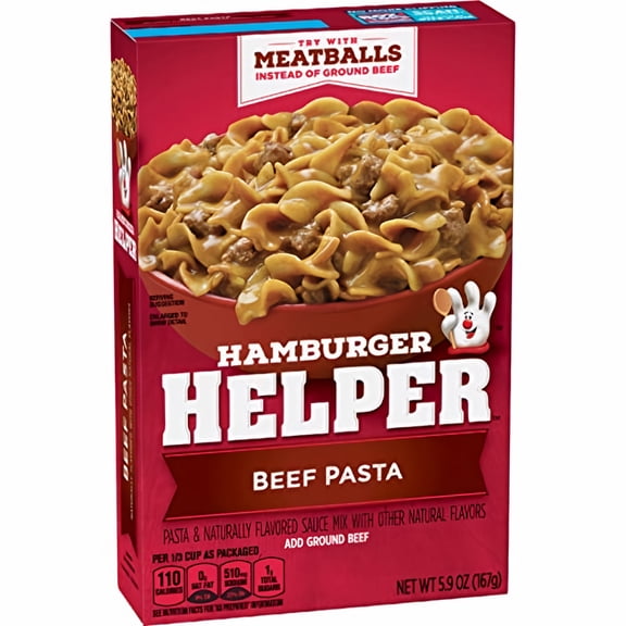 Hamburger Helper Beef Pasta 5.9 oz (Pack of 4)