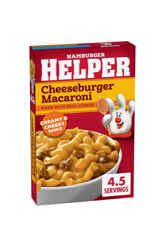 Cheeseburger Macaroni, 6.6 oz Box