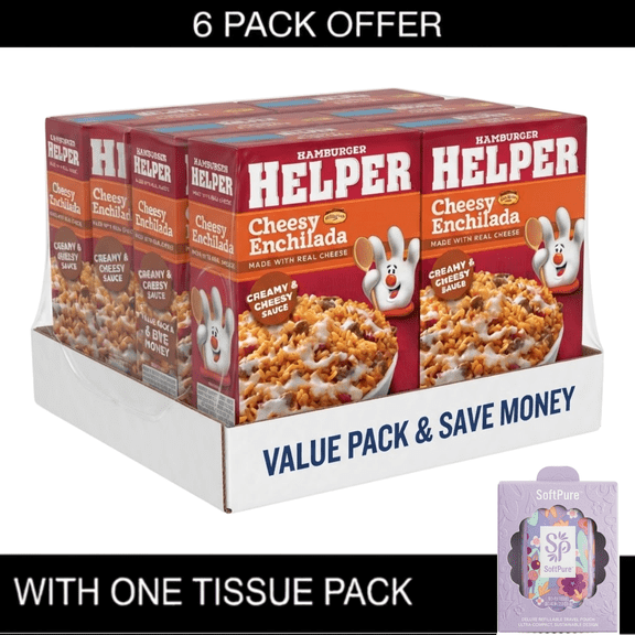 Hamburger Helper Cheesy Enchilada Rice, 7.5 oz Boxes