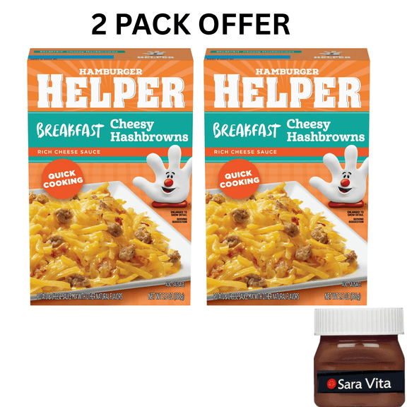 Hamburger Helper Cheesy Hashbrown with Real Cheese, 5.5 oz Box