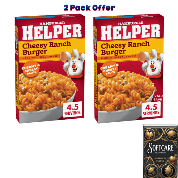 Hamburger Helper Cheesy Ranch Burger, 5.5 oz