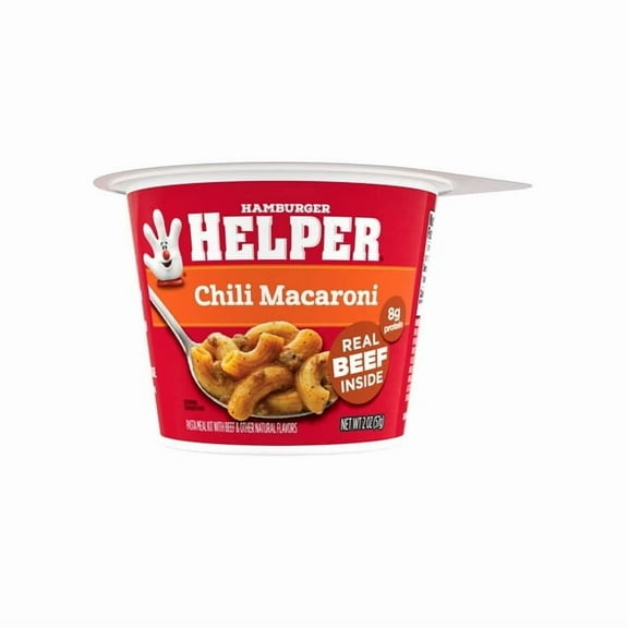 Hamburger Helper Chili Macaroni 2 oz Microwave Cup (Pack of 3)