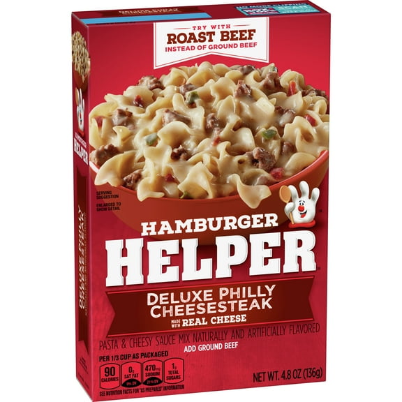 Hamburger Helper Deluxe Philly Cheesesteak 4.8 oz. Box