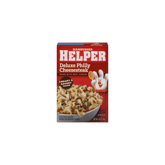Hamburger Helper Deluxe Philly Cheesesteak Pasta 4.8 oz (Pack of 6)