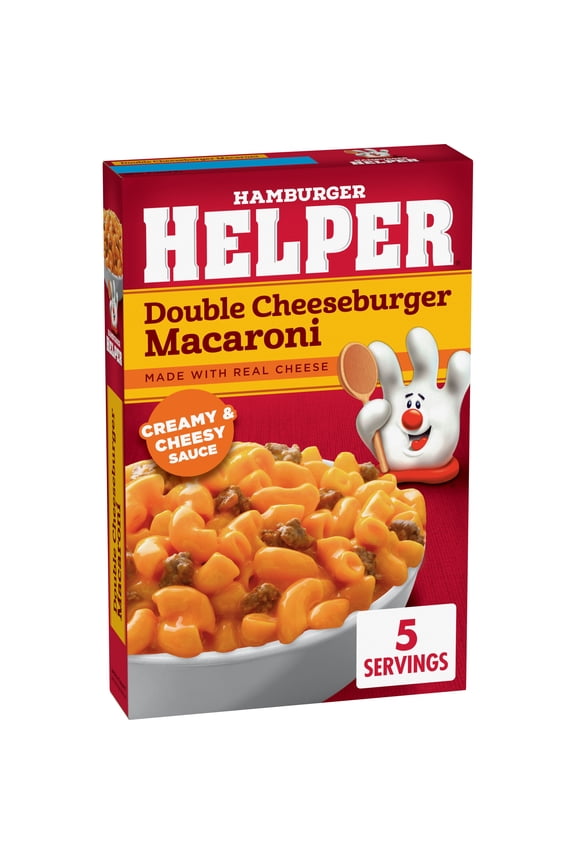 Double Cheeseburger Macaroni, 6 oz Box