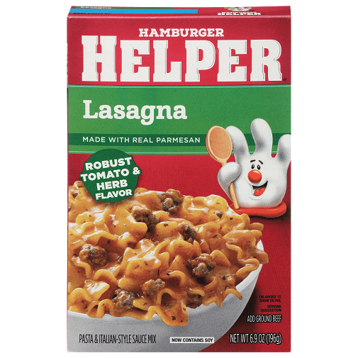 Hamburger Helper Lasagna