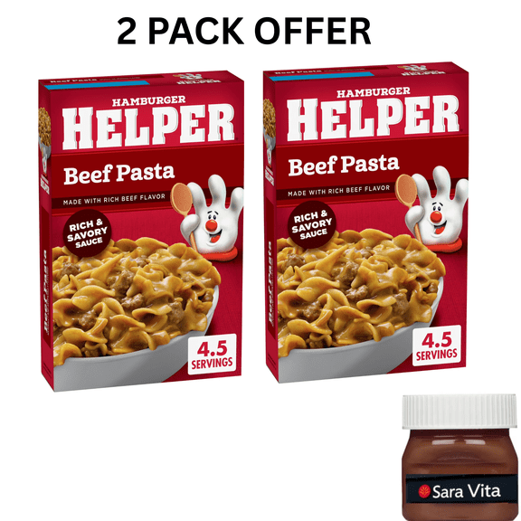 Hamburger Helper Pasta Beef with Rich Beef Flavor, 5.9 Ounces Box