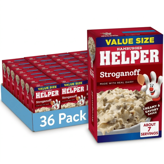 Hamburger Helper Pasta Stroganoff, 10.2 oz Value Size