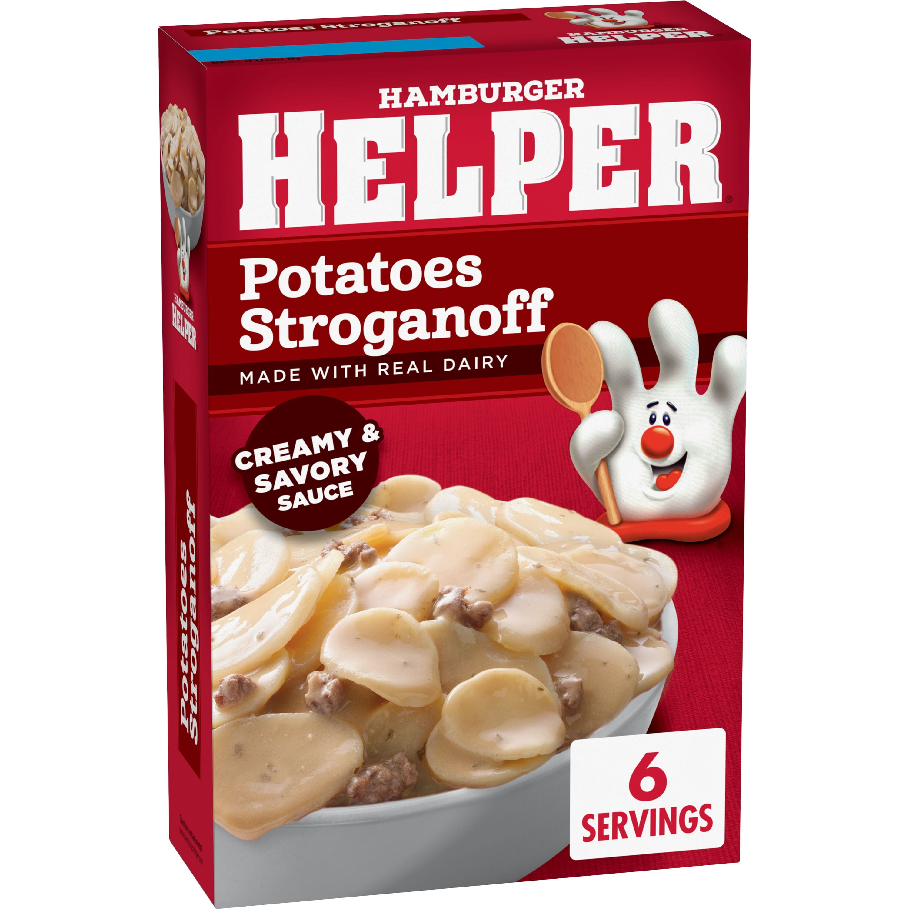 Hamburger Helper Potato Creamy Stroganoff, 5 Ounces Box