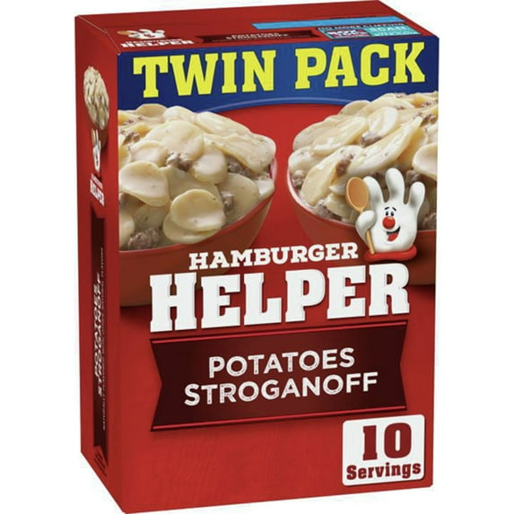 Hamburger Helper, Stroganoff Pasta and Creamy Sauce Mix, 10.1 oz