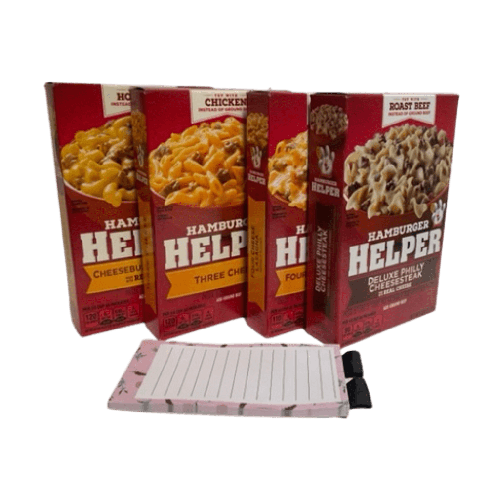 Hamburger Helper Variety Pack, Pack of 4, 1Three Cheese, 1