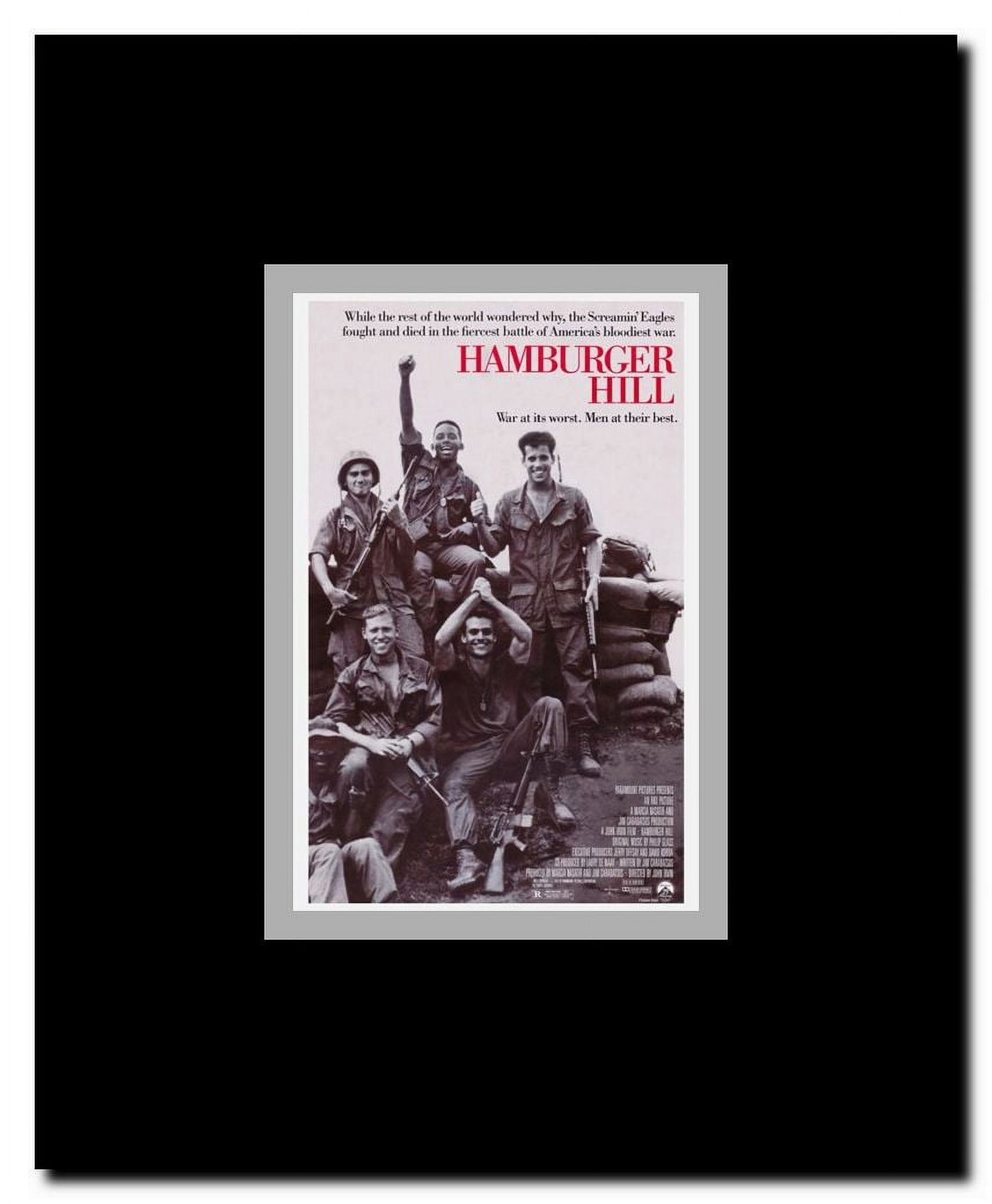 Hamburger Hill Framed Movie Poster