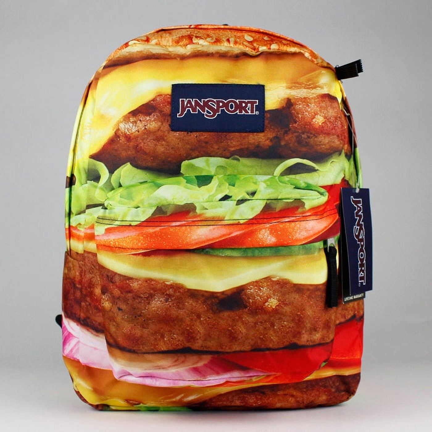 Hamburger Jansport High Steaks Double Cheese Burger 16 Backpack TRS7