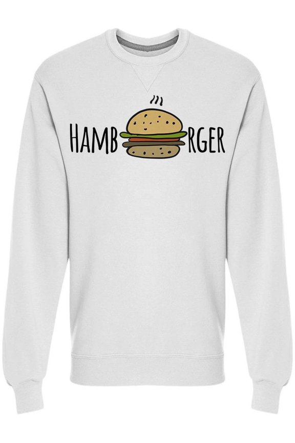 Hamburger Logo Sweatshirt Men's -Image by Shutterstock