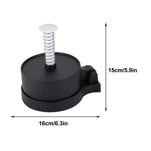 Hamburger Patty Press Mold Plastic Meat Shaper Multifunctional Rice Ball Maker Compact 6.3x5.9in Kitchen Tool for Uniform Patties Sushi Molds