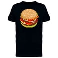 thumbnail image 1 of Hamburger Pixel Art Doodle Tee Men's -Image by Shutterstock, 1 of 1