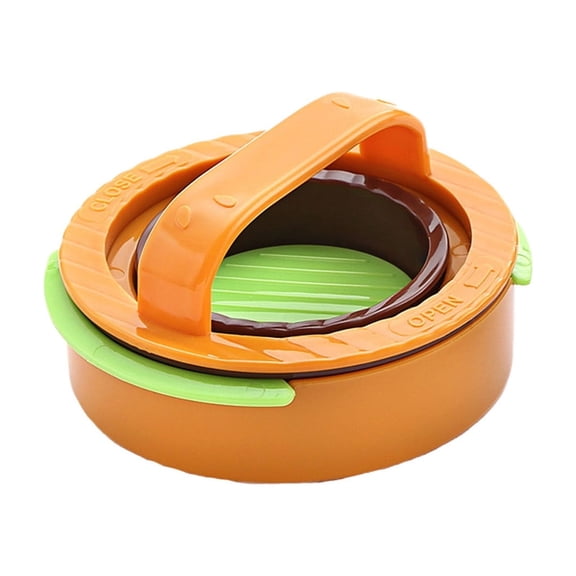 Hamburger Press Patty Maker - Hamburger Helper, Hamburger Smasher Tool - Non-Stick Burger Maker for Stuffed Burgers, Sliders, Vegetarian Patties, Easy to Clean, Foldable Kitchen Gadget