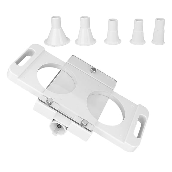 Uonlytech Hand Pressed Hamburger Patty Mold Plastic Burger Meat Press Machine for Home Kitchen 1 Set
