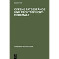 thumbnail image 1 of Hamburger Rechtsstudien Offene TatbestÃ¤nde Und Rechtspflichtmerkmale, Book 47, (Hardcover), 1 of 1