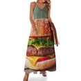 thumbnail image 1 of Hamburger Sleeveless Dress Loose Women's Dress Dresses Luxury Evening Dresses, 1 of 9
