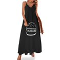 thumbnail image 1 of Hamburger Sleeveless Dress Loose Women's Dress Dresses Luxury Evening Dresses, 1 of 9
