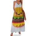 thumbnail image 1 of Hamburger Sleeveless Dress Loose Women's Dress Dresses Luxury Evening Dresses, 1 of 9