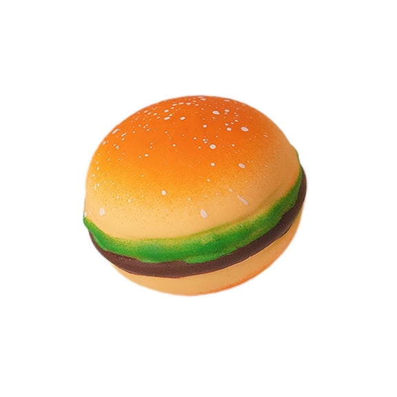 Hamburger Squishies Slow Rising Squeeze Toy Kawaii Burger Fidget Ball for Anxiety Relief Classroom Prizes Graduation Party Birthday Gifts